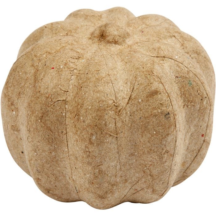 Pumpkin, H: 4,5 cm, dia. 6 cm, 1 pc