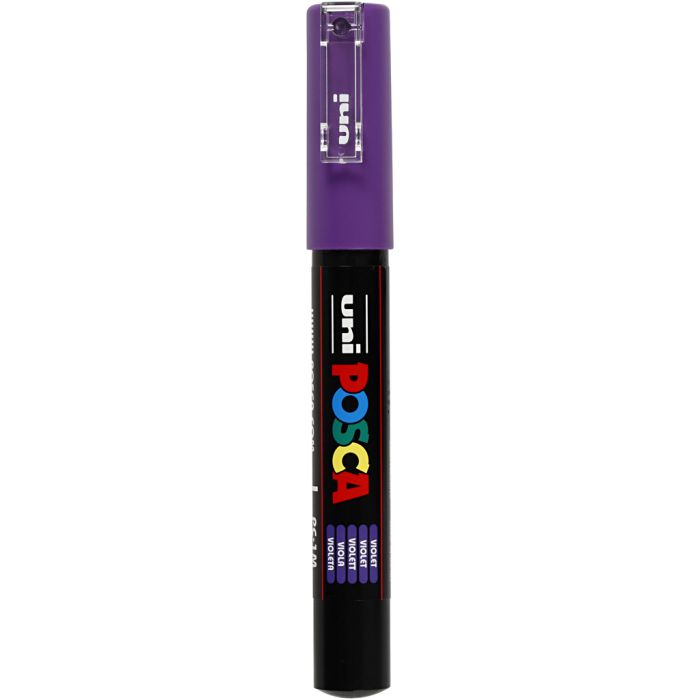 Posca Marker, no. PC-1M, line 0,7 mm, extra-fine, violet, 1 pc