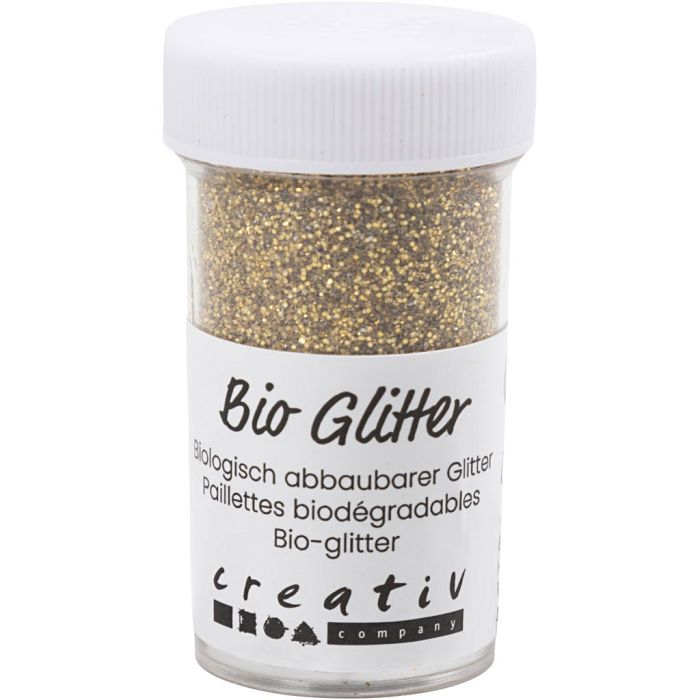 Bio Sparkles, gold, 27 ml, 15 g/ 1 tub