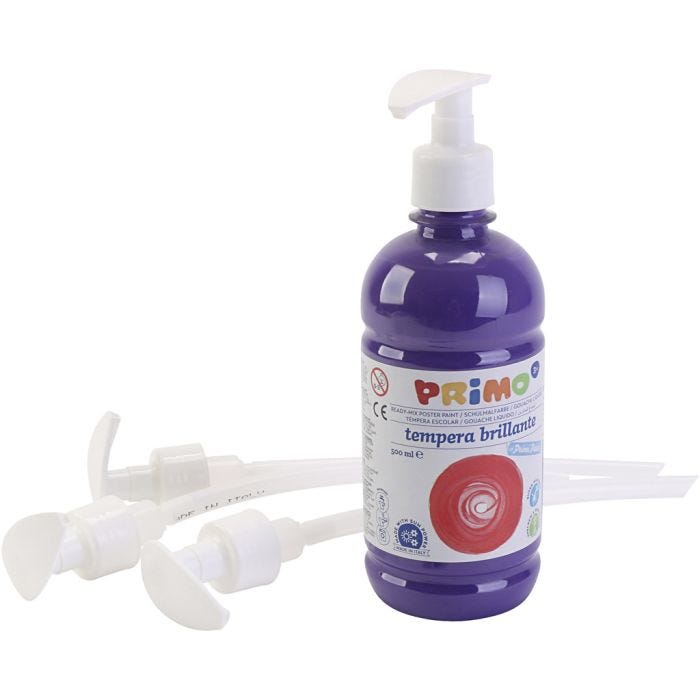 PRIMO Paint pumps, L: 20 cm, dia. 3 cm, 12 pc/ 1 pack
