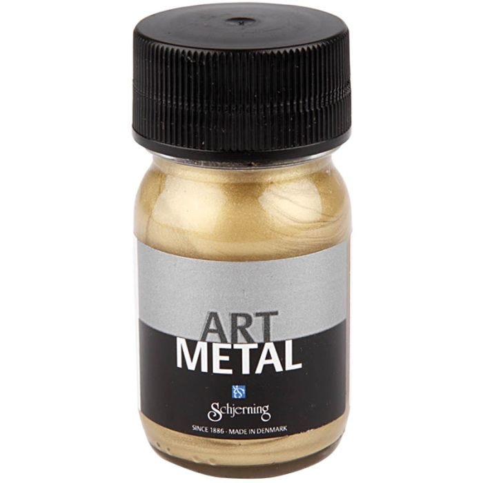 Craft Paint Metallic, light gold(5102), 30ml/ 1 bottle
