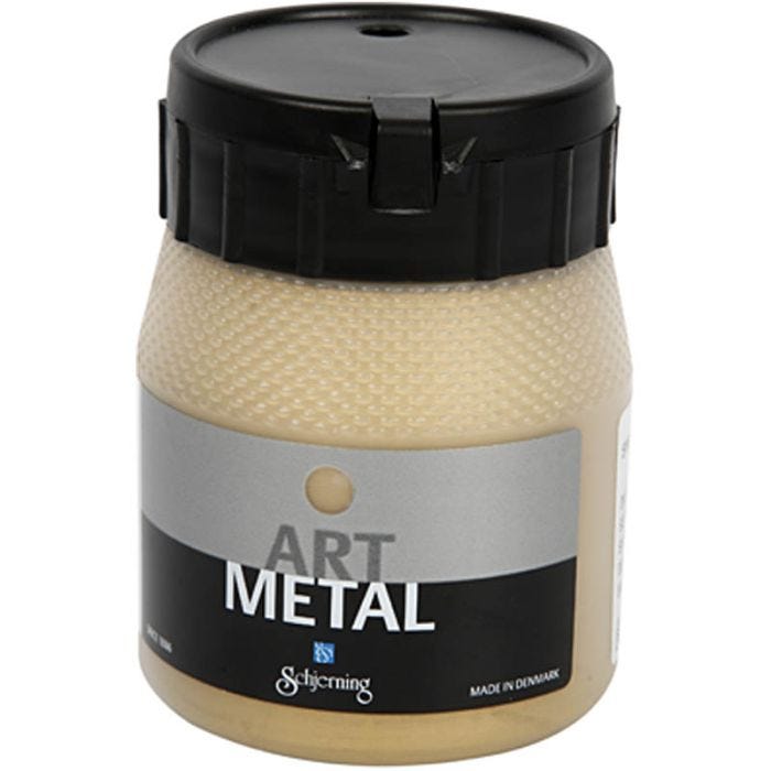 Craft Paint Metallic, light gold(5102), 250ml/ 1 bottle