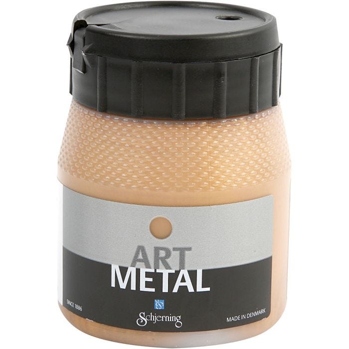Craft Paint Metallic, dark gold(5106), 250 ml/ 1 bottle