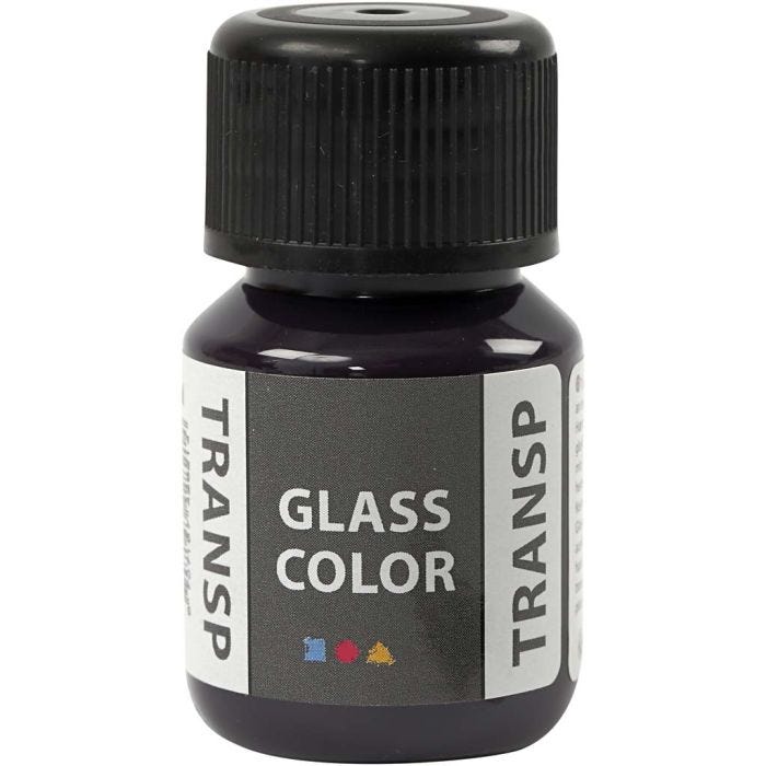 Glass Color Transparent, violet, 30 ml/ 1 bottle