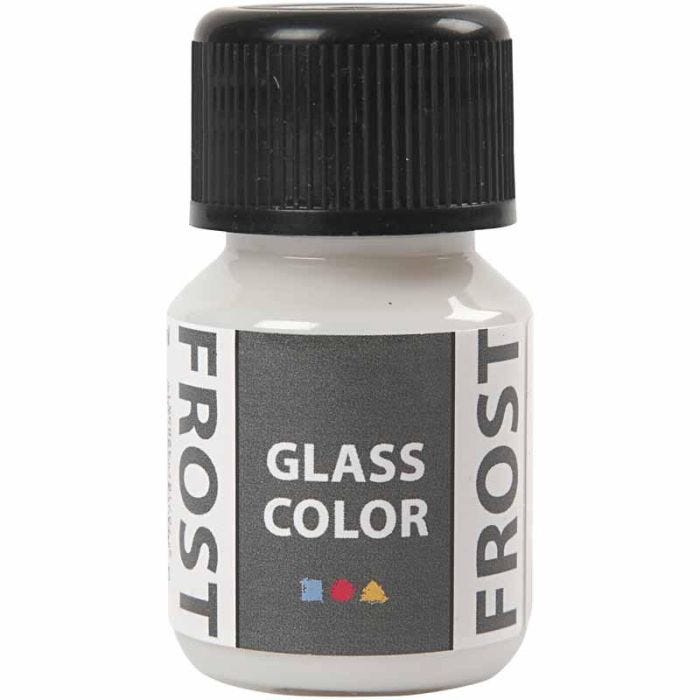 Glass Color Frost, white, 30 ml/ 1 bottle