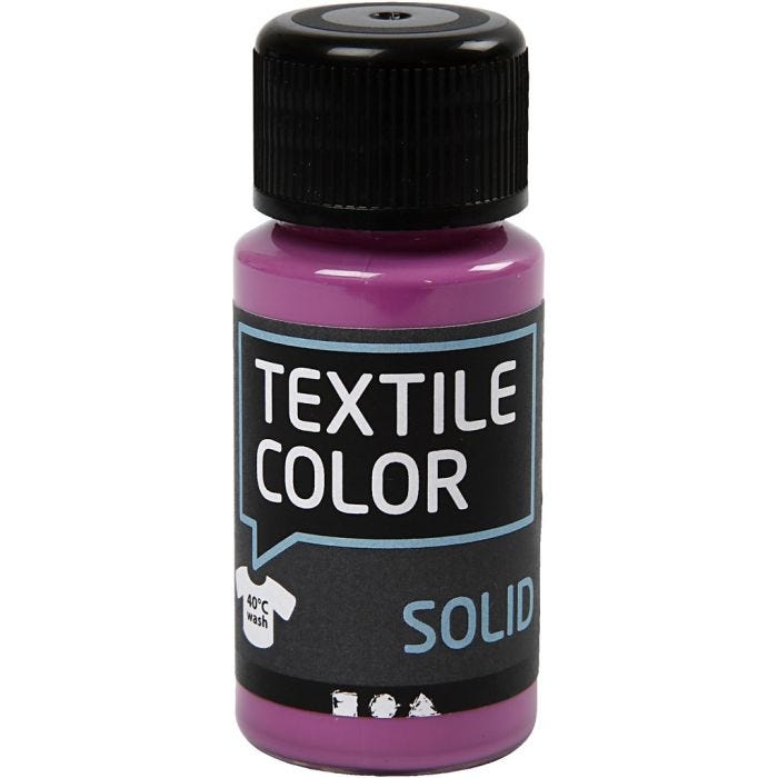 Textile Solid, opaque, fuchsia, 50 ml/ 1 bottle