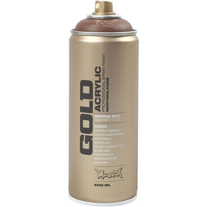 Spray Paint, brown, 400 ml/ 1 tub
