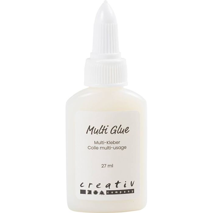 Multi Glue, clear, 27 ml/ 1 bottle