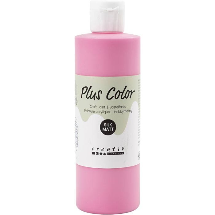 Plus Color Craft Paint, fuchsia, 250ml/ 1 bottle