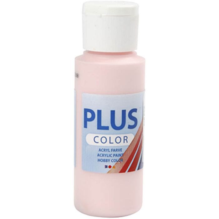 Plus Color Craft Paint, soft pink, 60 ml/ 1 bottle