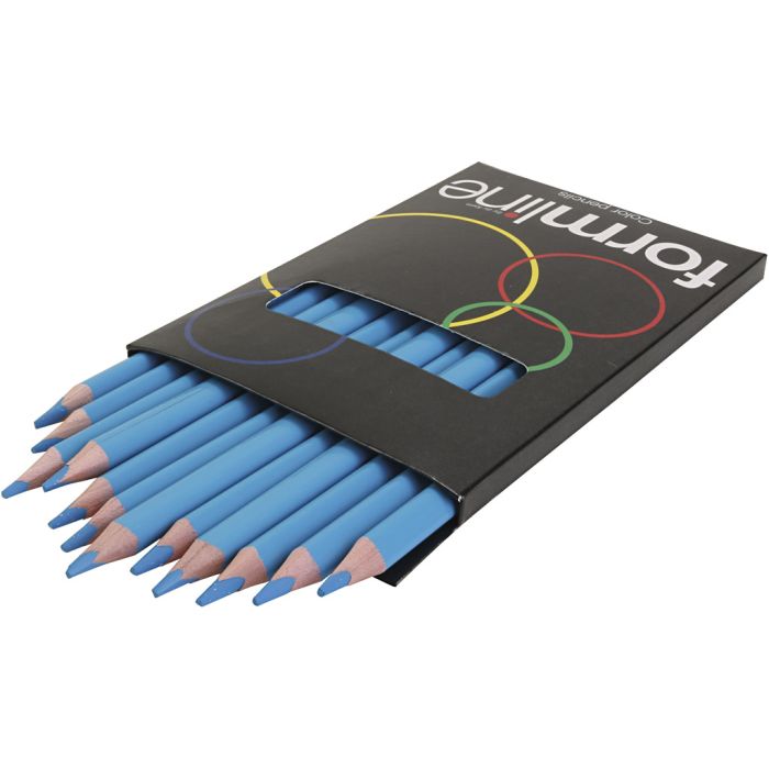 lead 5 mm, line 5 mm, light blue, 12 pc/ 1 pack