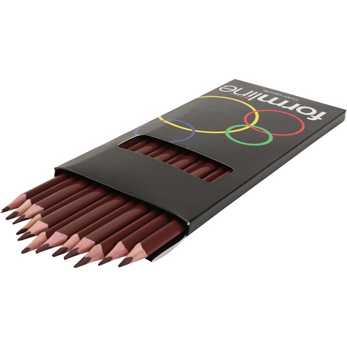 formline coloured pencils, brown, 12 pc/ 1 pack