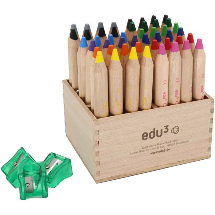 EDU First, L: 12 cm, lead 8 mm, 48 pc/ 1 pack