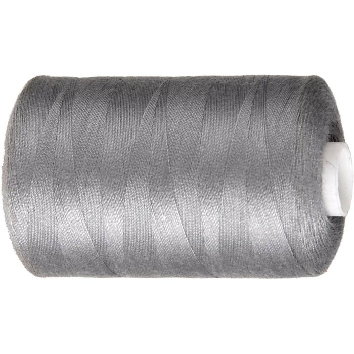 Sewing Thread, polyester, grey, 1000 m/ 1 roll