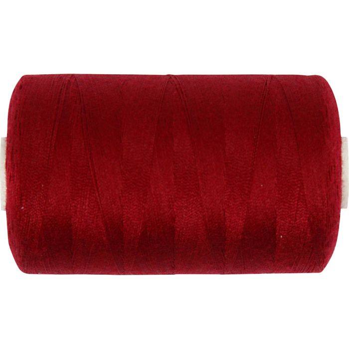 Sewing Thread, polyester, claret, 1000 m/ 1 roll