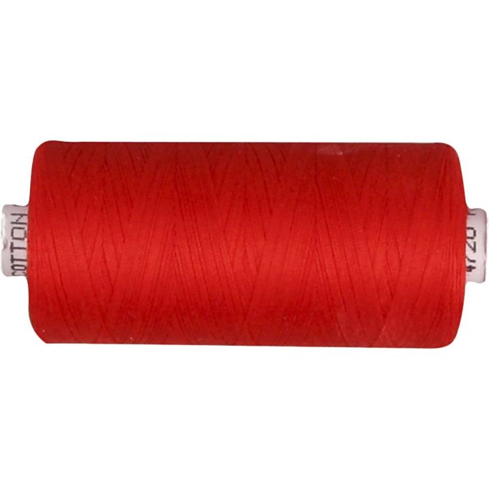 Sewing Thread, red, 1000 m/ 1 roll