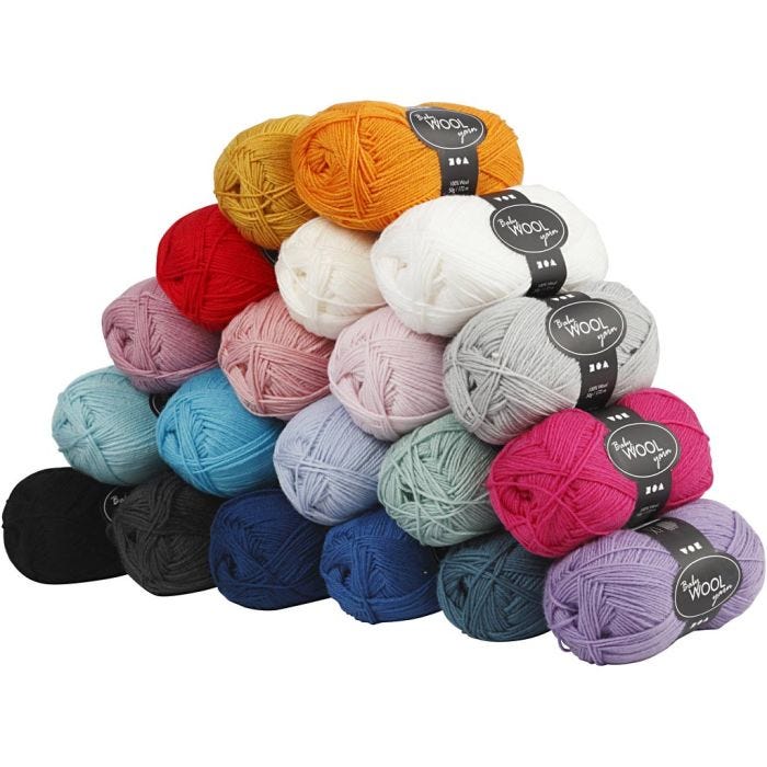 Baby Yarn, 20x50 g/ 1 pack