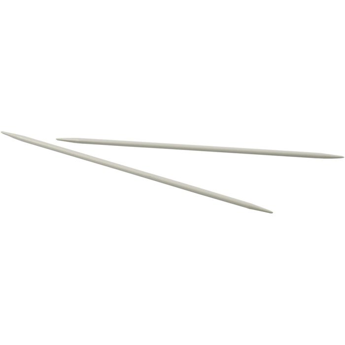 Knitting needles, L: 20 cm, size 4 mm, 1 set