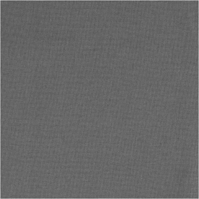 Fabric, W: 145 cm, 140 g, grey, 2 m/ 1 pack