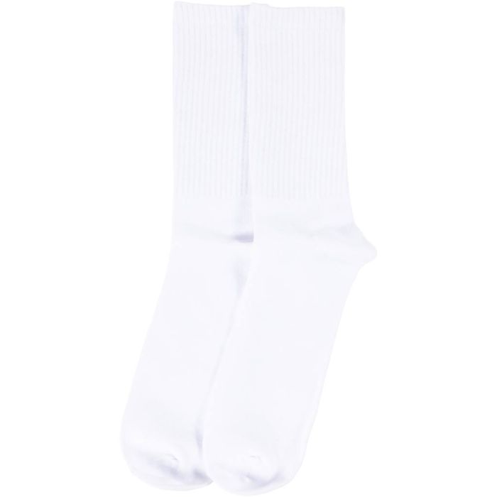 Cotton Socks, size 43-46, white, 10 pairs/ 1 pack