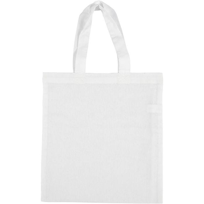 Tote Bag, size 28x30 cm, 130 g, white, 1 pc