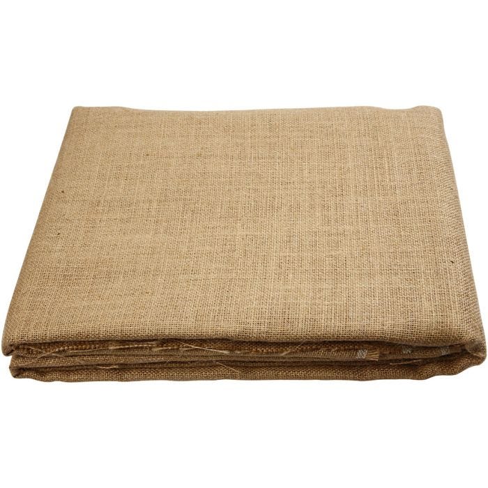 Jute, W: 160 cm, 58 threads per 10cm , 310-330 g, 5 m/ 1 roll