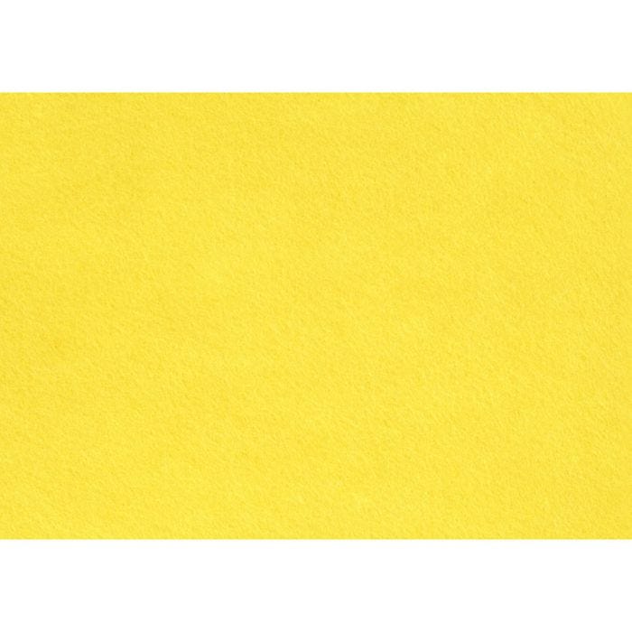 Craft felt, A4, sheet 210x297 mm, thickness 1,5-2 mm, yellow, 10 sheet/ 1 pack