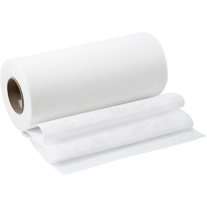 Vlieseline, W: 21 cm, thickness 0,7-1 mm, 41 g, 25m/ 1 roll
