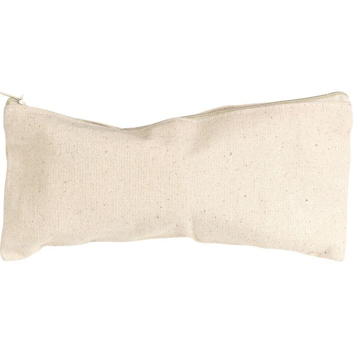 Pencil Case, size 21x9 cm, 245 g, light natural, 4 pc/ 1 pack