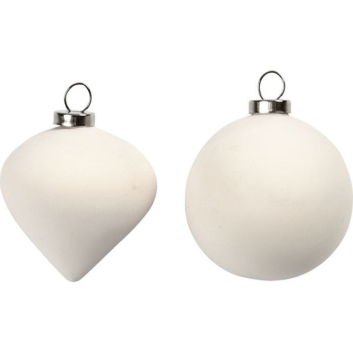 Ornaments, H: 5 cm, 12pc/ 1 pack