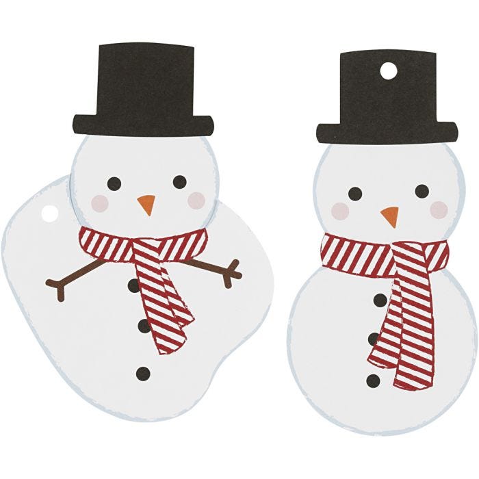 Gift tags, size 11,8x6 cm, 350 g, 10 pc/ 1 pack