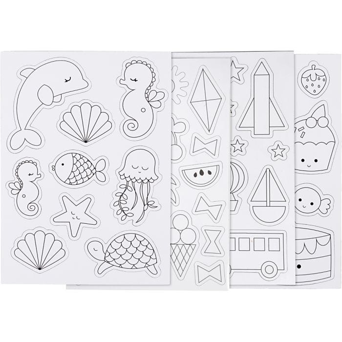 Magnets, sheet 14,85x21 cm, 8 sheet/ 1 pack
