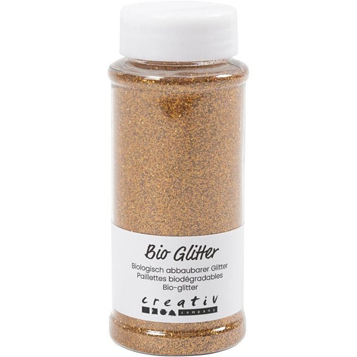 Bio Sparkles, copper, 140 ml/ 1 tub