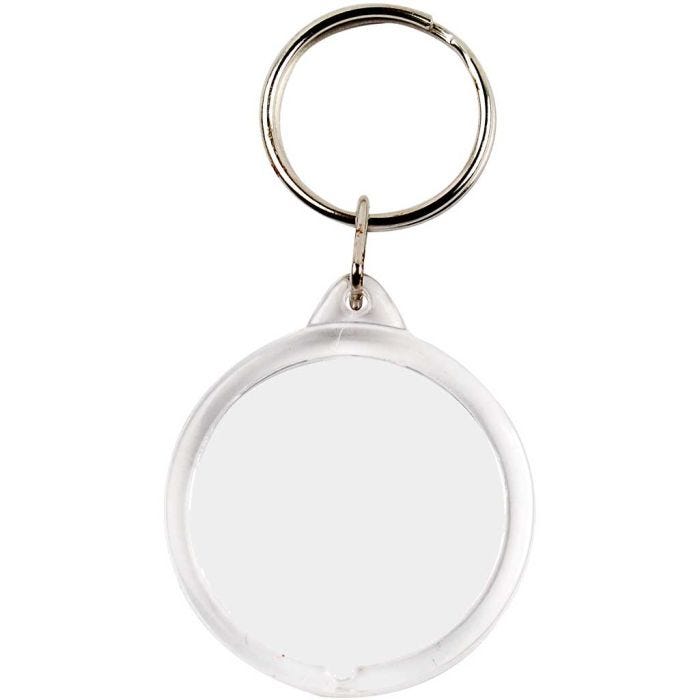 Key Rings, dia. 40 mm, 25 pc/ 1 pack