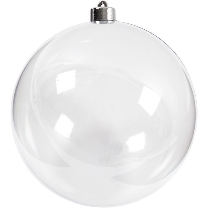 Baubles to Decorate, 15,6 cm, transparent, 1 pc
