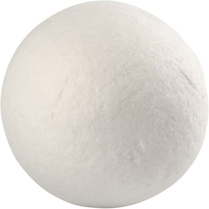 Compressed Cotton Balls, dia. 40 mm, white, 6 pc/ 1 pack