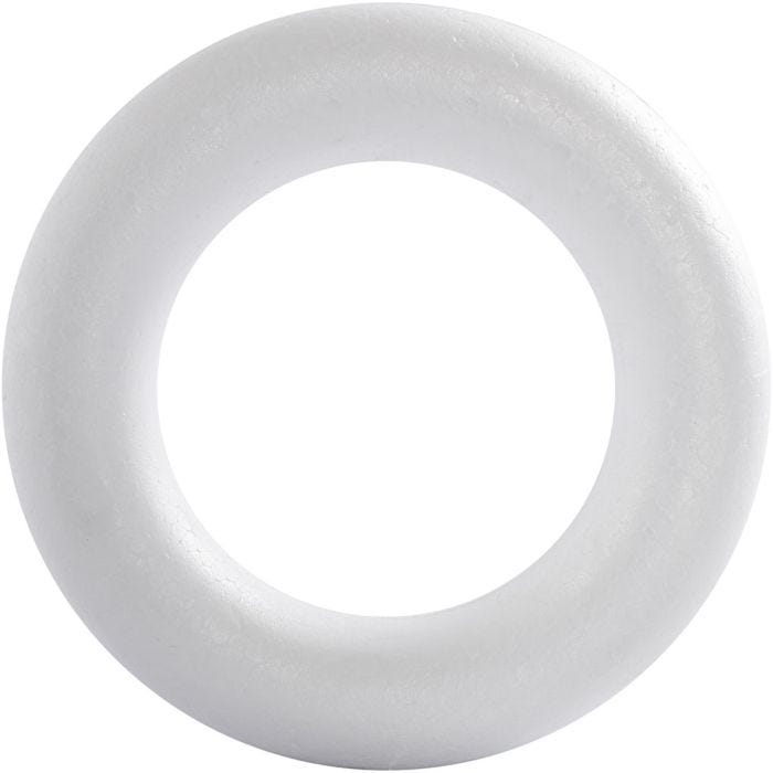 Ring, 21,5 cm, 45 mm, white, 1 pc