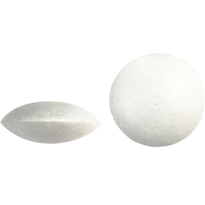 Ufo, dia. 7,5 cm, thickness 31 mm, white, 100 pc/ 1 pack