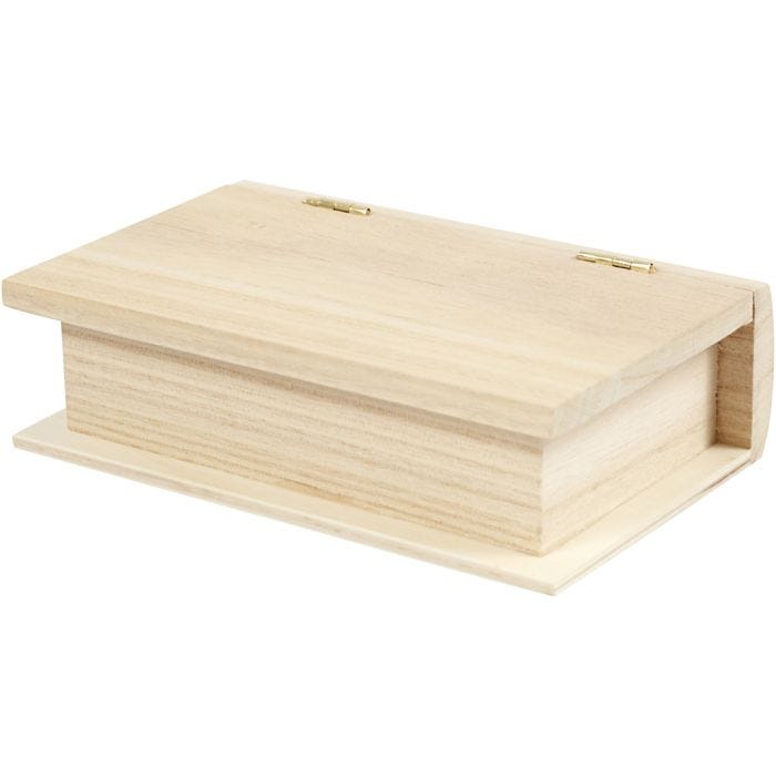 Hollow book box, 14x9x4 cm, 1 pc