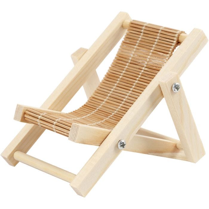 Deck chair, 9,5 cm, 7,5 cm, 1 pc
