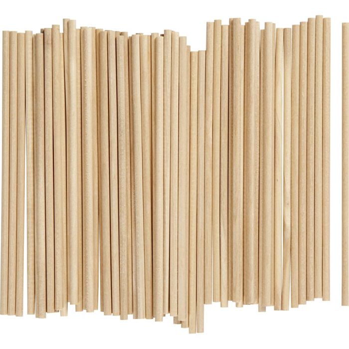 Sticks , L: 15 cm, dia. 4 mm, 100 pc/ 1 pack