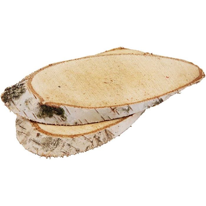 Wood Slices, thickness 15 mm, 7 pc/ 1 pack