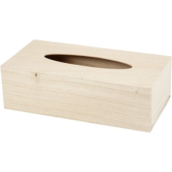 Tissue Box Holder, 27x14x8 cm, 1 pc