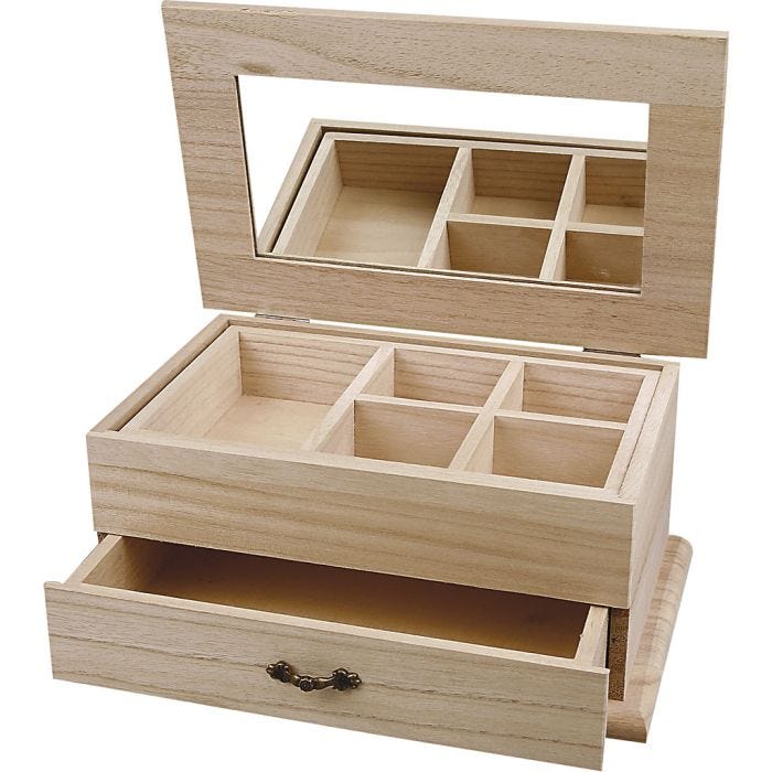 Jewellery Box, 27x17x12 cm, 1 pc