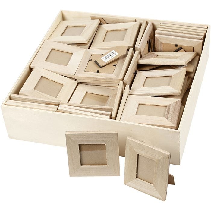 Frames, size 10x10+9x11 cm, 80 pc/ 1 pack