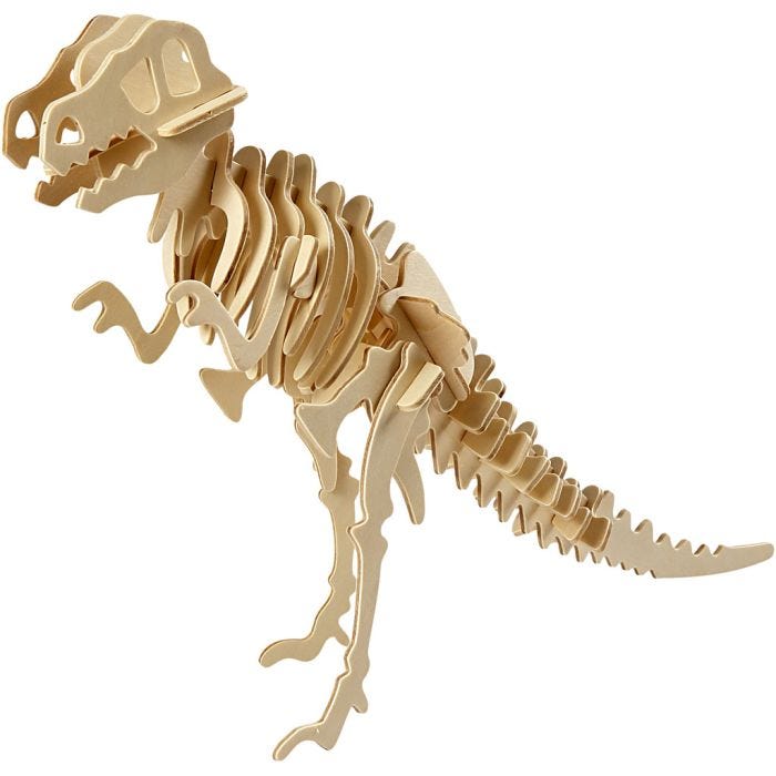 3D Construction figure, dinosaur, 33x8x23 cm, 1 pc