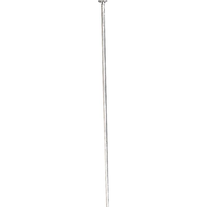 Head Pins, L: 50 mm, silver-plated, 30 pc/ 1 pack