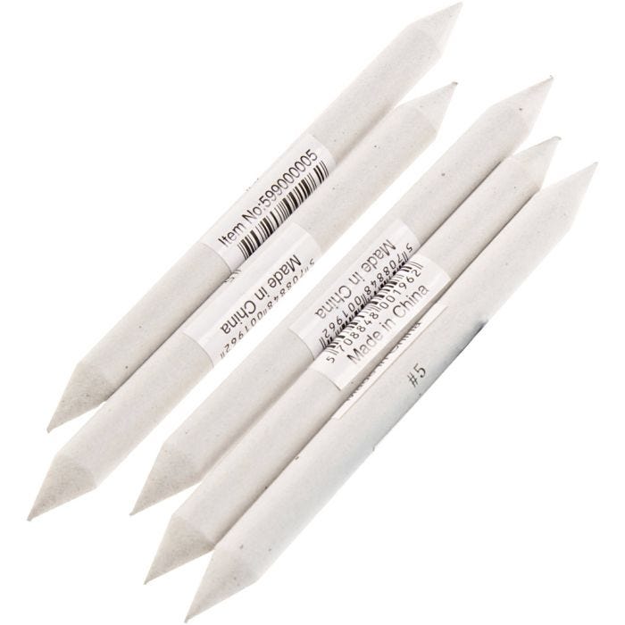 Blending stump, L: 14 cm, thickness 11 mm, 10 pc/ 1 pack