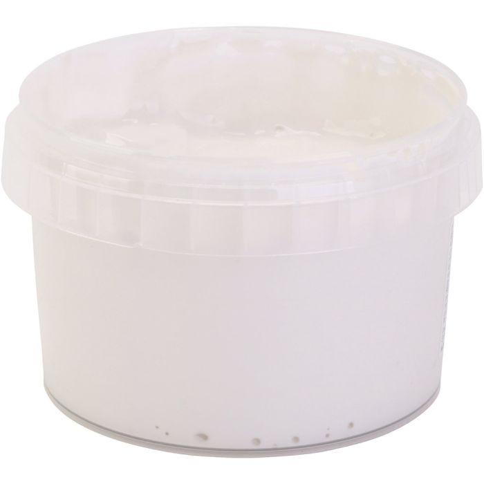 PRIMO Finger Paint, white, 250 ml/ 1 bottle