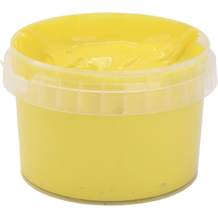 PRIMO Finger Paint, yellow, 250 ml/ 1 bottle